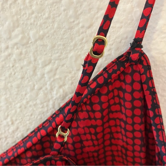 Stella McCartney Ellie Leaping Poppy Silk Camisole - Picture 7 of 10